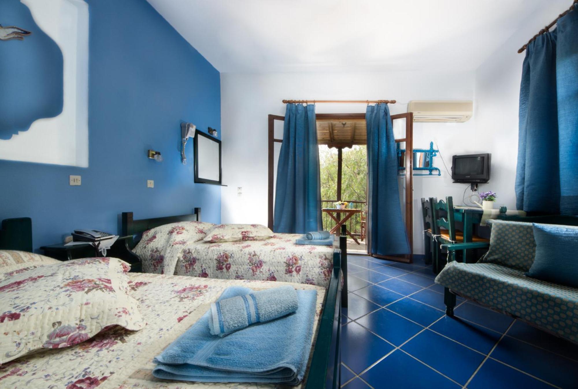 Villa Ble スコペロス 部屋 写真
